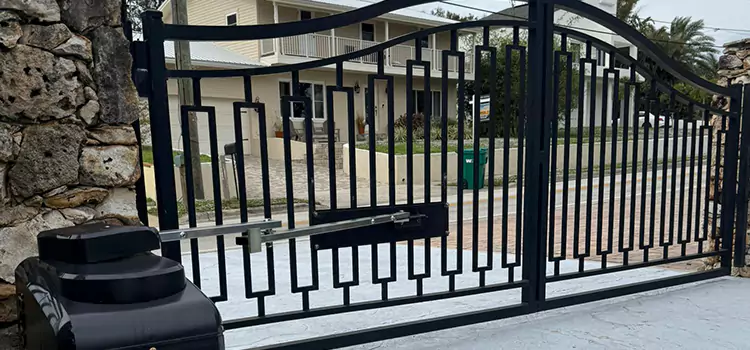 Swing Gate Opener with Keypad Morgan Hill